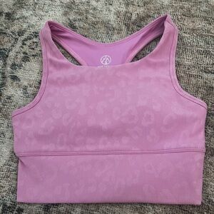 Move Theology Pink Sports Bra Size XSmall